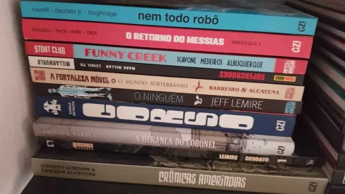 Kit revistas em quadrinhos
