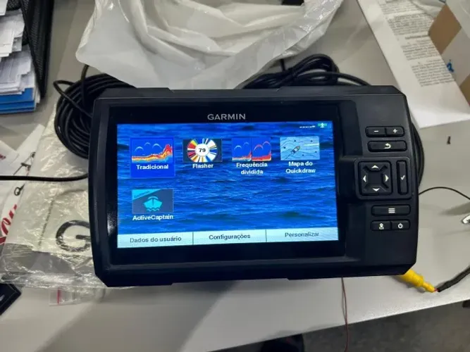 GPS Marítimo com Sonar Garmin Striker 7cv