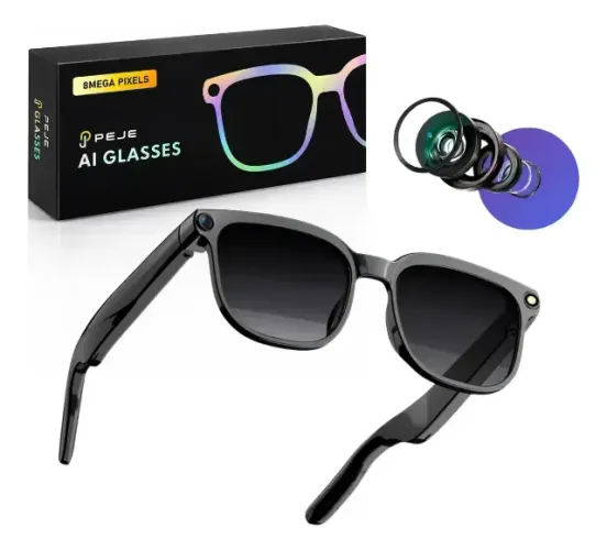 [Novo] Ai Glasses PEJE Óculos com Câmera