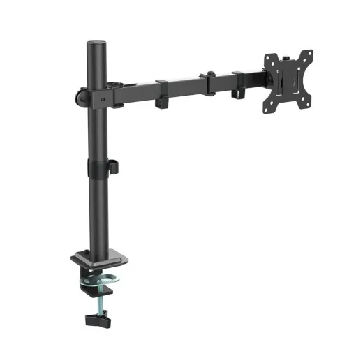Suporte de Mesa Articulado para Monitor de 13" a 32", Ajuste de Inclinação, Altura e Giro