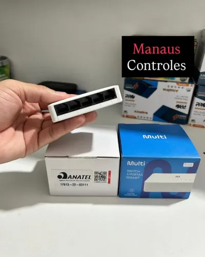 Switch de Rede Internet 5 portas