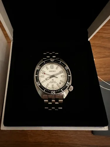 Seiko Prospex Turtle Heritage Diver, completo, nota fiscal, estado de novo