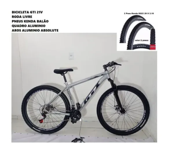 Bicicleta 29 ifood lazer Quadro e aro Aluminio top top 
