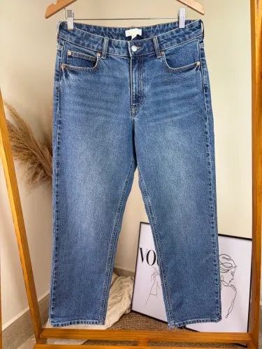 Calça jeans Mom h&m 40
