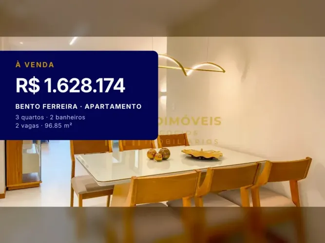 Aproveite a chance de morar em um apartamento incrível em Bento Ferreira!