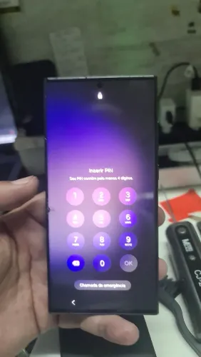 Tela samsung S23 ultra original já instalada