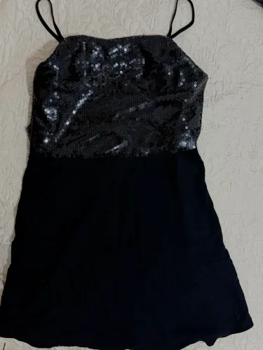 vestido paete elegante nunca usado
