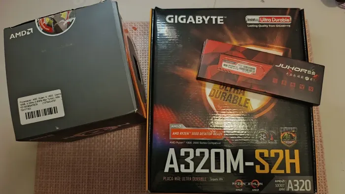 AMD Ryzen 5 1600 AF + 8GB DDR4 ? Kit Completo com Cooler Wraith Stealth ? Funcionando 100%