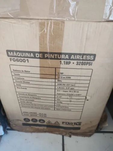 Airless máquina de pintura 1.1HP