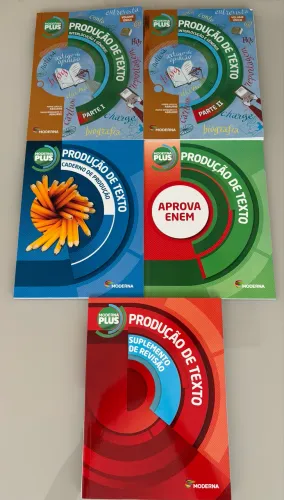 Produção de texto- Moderna plus - completo 