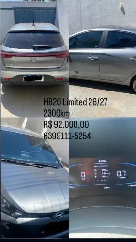 Hyundai HB20 Limited 1.0 Flex 12V Mec. 2027
