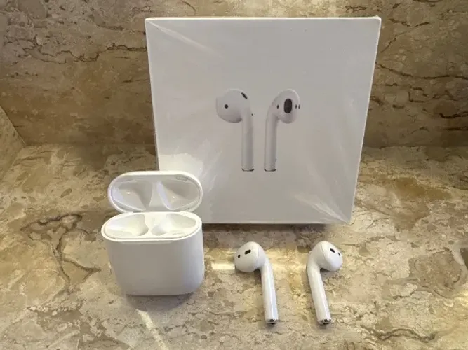 AirPods de 2ª geração Fone iPod Apple Original Leia Apenas R$260
