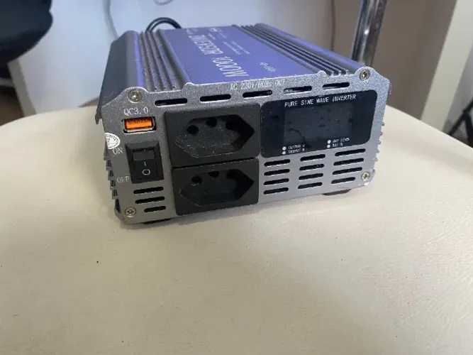 Inversor Tensão 1000w Conversor Onda Senoidal Pura 12v 220v