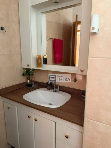 Apartamento com 3 dormitórios para alugar, 70 m² por R$ 2.800,00/mês - Vila Bastos - Santo