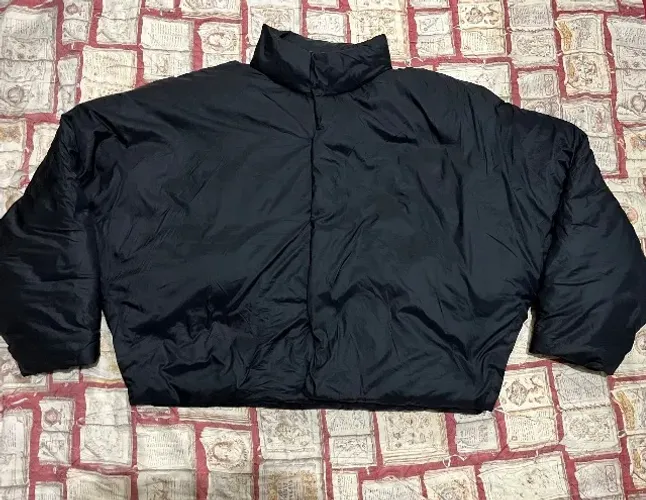 jaqueta bomber oversized preta
