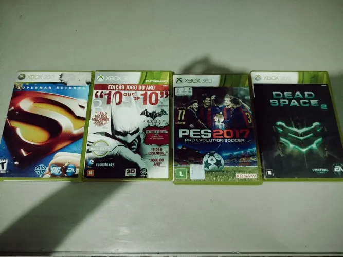 4 jogos de Xbox 360 