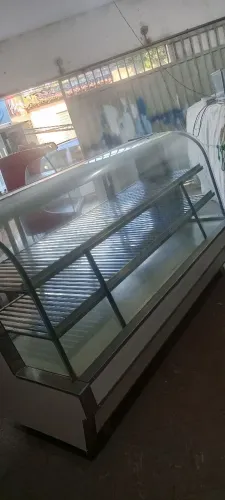 Expositor Balcão vitrine seca, para pães e salgados. Aceito cartão
