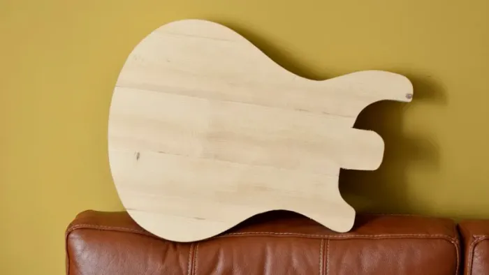Corpo pré cortado para guitarra estilo PRS destro ou canhoto (C254)