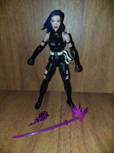 Marvel Legends Psylocke Hasbro Sem Caixa e Incompleto