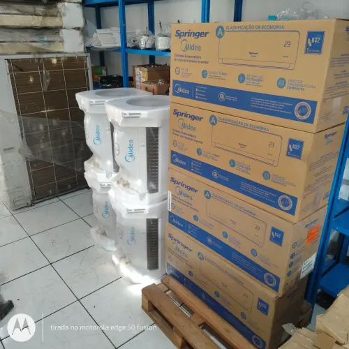 Ar condicionado Split Springer Midea Inverter 9000 Mil btus  Frio 220v wifi R32 Eco 
