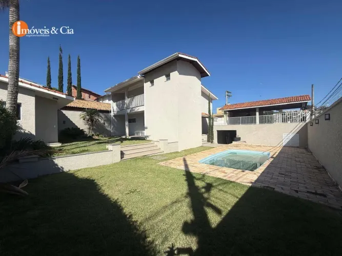 Casa com 3 dormitórios para alugar, 409 m² A/C por R$ 7.000/mês - Vila Thais - Atibaia/SP