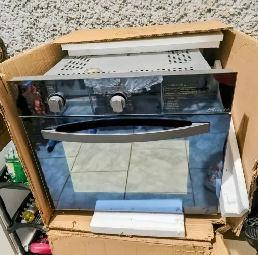 Forno a gás de embutir Built