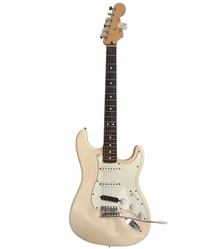 Guitarra Fender MIM escalopada + Upgrade Seymour Duncan leia