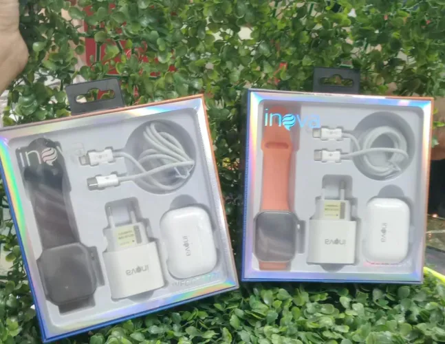 Smartwatch+Fone+Carregador