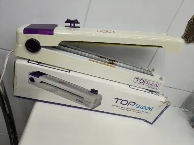 Seladora Hospitalar Top Seal Plus Biomeck 30cm Com Guilhotina - Bivolt (Na Caixa)