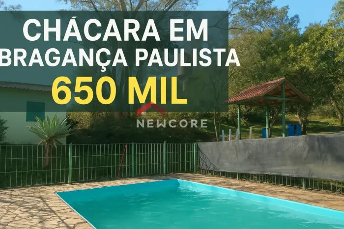 Chácara em Estrada Municipal Fernando Frias Fernandes - Estiva do Agudo - Bragança Paulist
