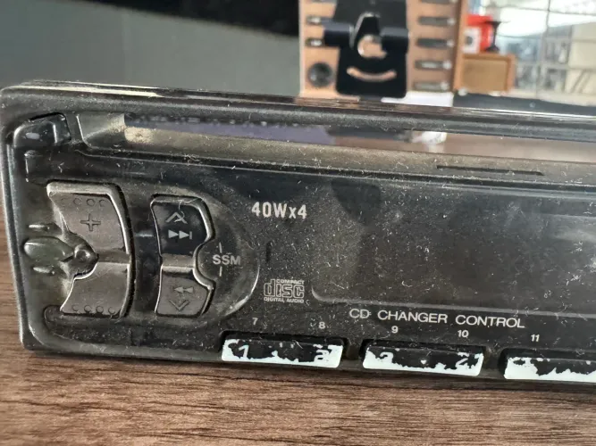 frente para cd jvc kd-sx830 na oferta só 20,00