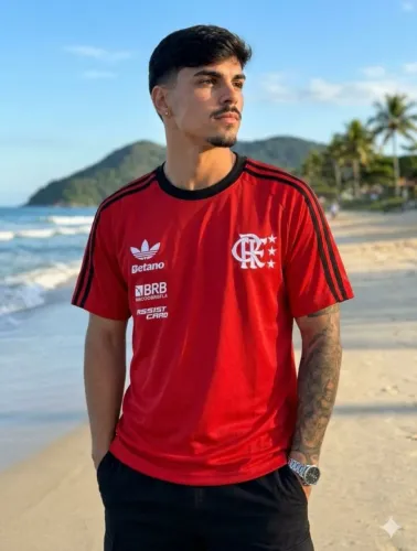 Camisas do flamengo modelo novo