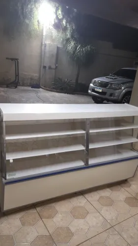 Balcão Vitrine Balcão seco Mercadinho