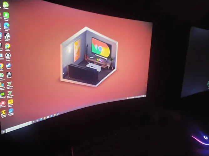 Monitor Samsung Odyssey 27 pol Curvo
