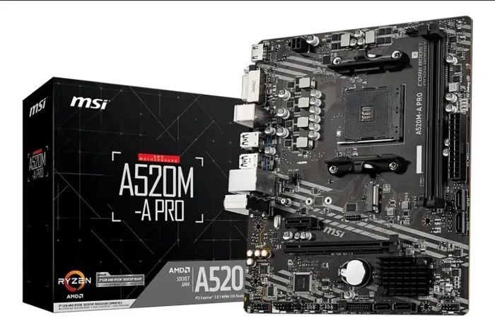 PLACA MÃE A520M 