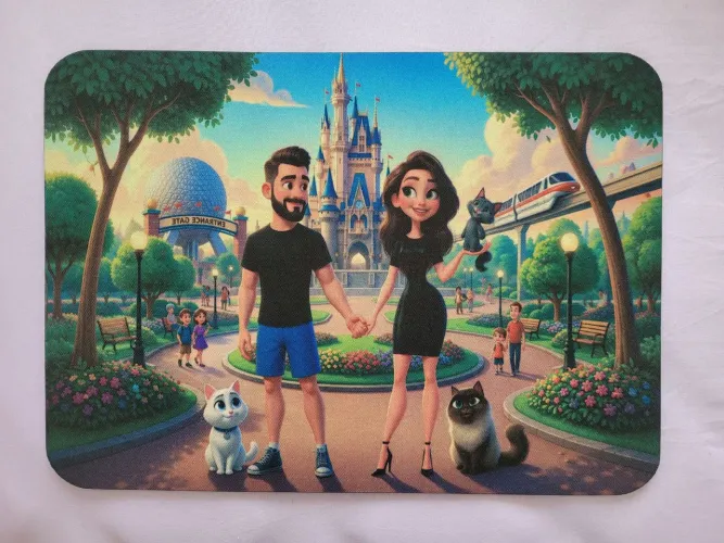 Mousepad Infantil Grande 35x25 cm