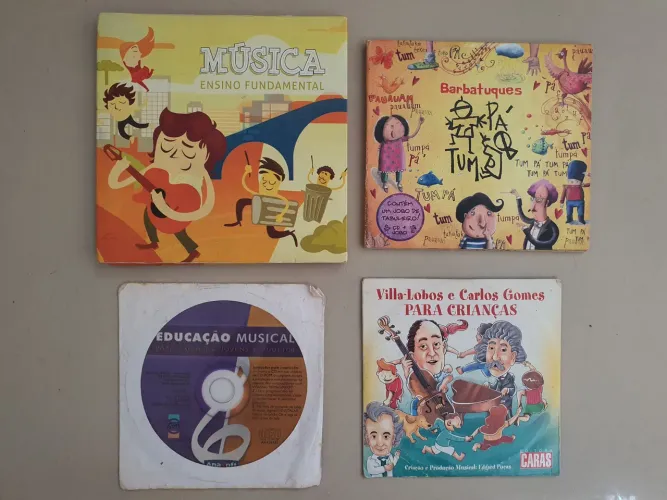 4 CDs para Educação Musical