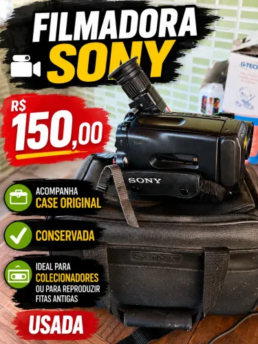 Filmadora Sony