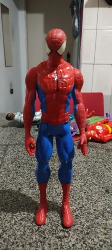 Boneco homem aranha articulado 30 cm 