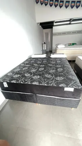 CAMA QUEEN DE MOLAS ENSACADAS PROMOÇÃO