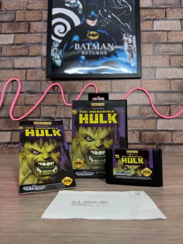 The Incredible Hulk Mega Drive Original