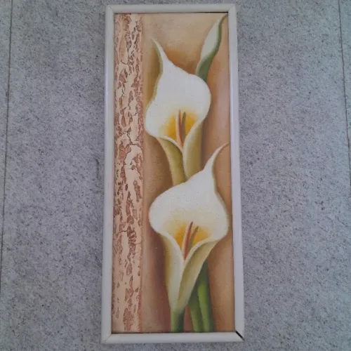 Quadro Pintura em Alto Relevo