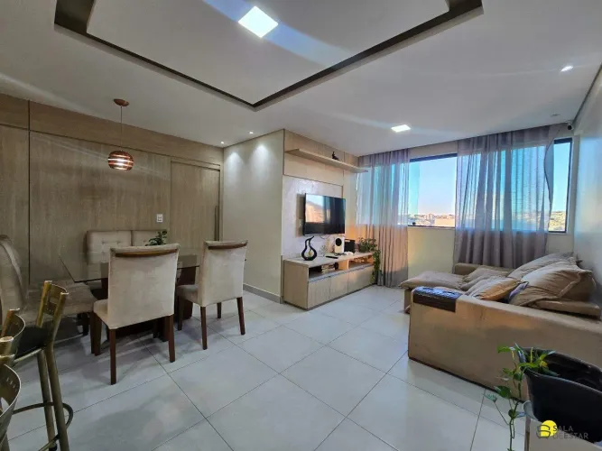 Apartamento 3 quartos (1 suíte) Frente no Miramar 79m², 2 vagas | Lazer completo