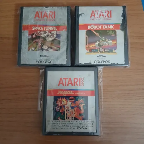 LOTE JOGOS ATARI 2600