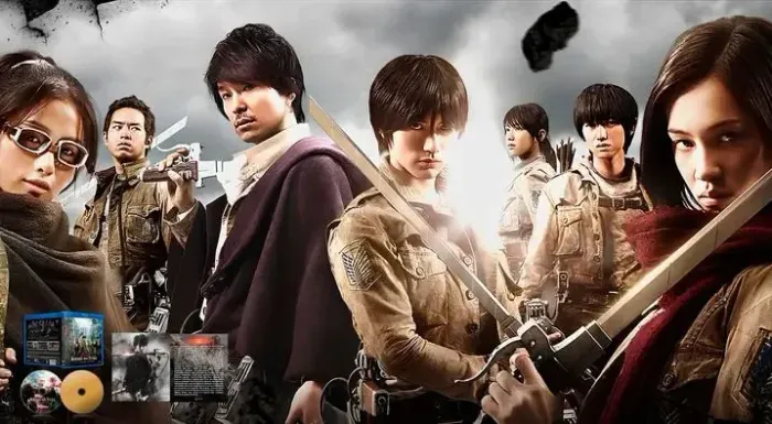 ATACK ON TITAN LIVE ACTION BLU-RAY