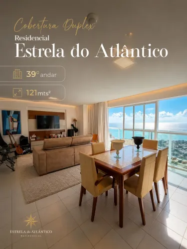 Cobertura duplex em Ponta Negra