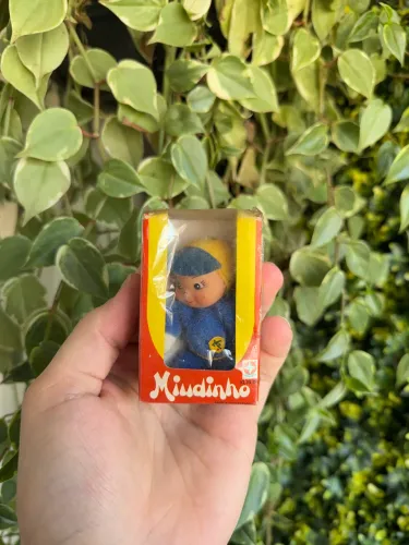 Boneco miudinho antigo da estrela mini Dolls estrela 