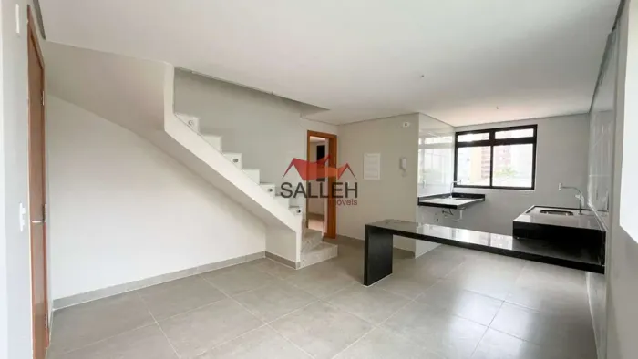 Cobertura, 1 quarto, 1 suite, 2 vagas