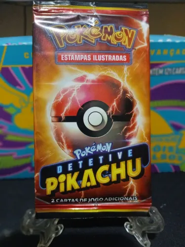 Booster Detetive Pikachu O Filme (Lacrado)