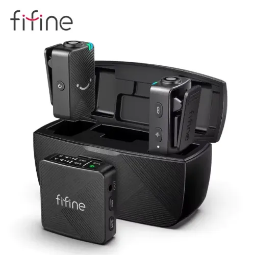 Microfone fifine M9 lapela Lacrado novo